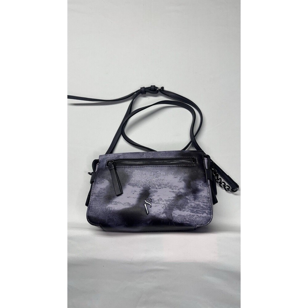 Simply Vera Wang Sintra Crossbody Bag Handbag Purse - Gray Ombre - New